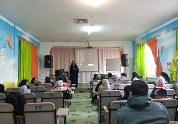 دومین کارگاه آموزشی خبرنگاری در کانون مهر تابان نیشابور 