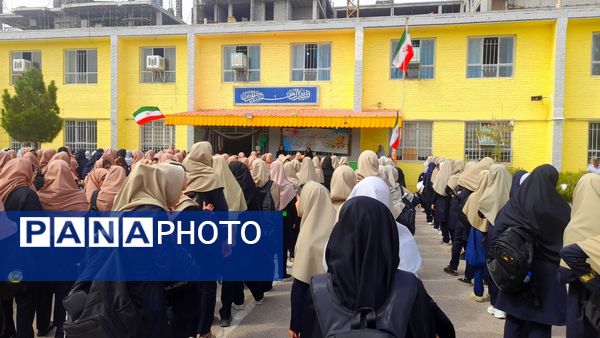 آیین بازگشایی مدارس در دبیرستان نورالهدی 