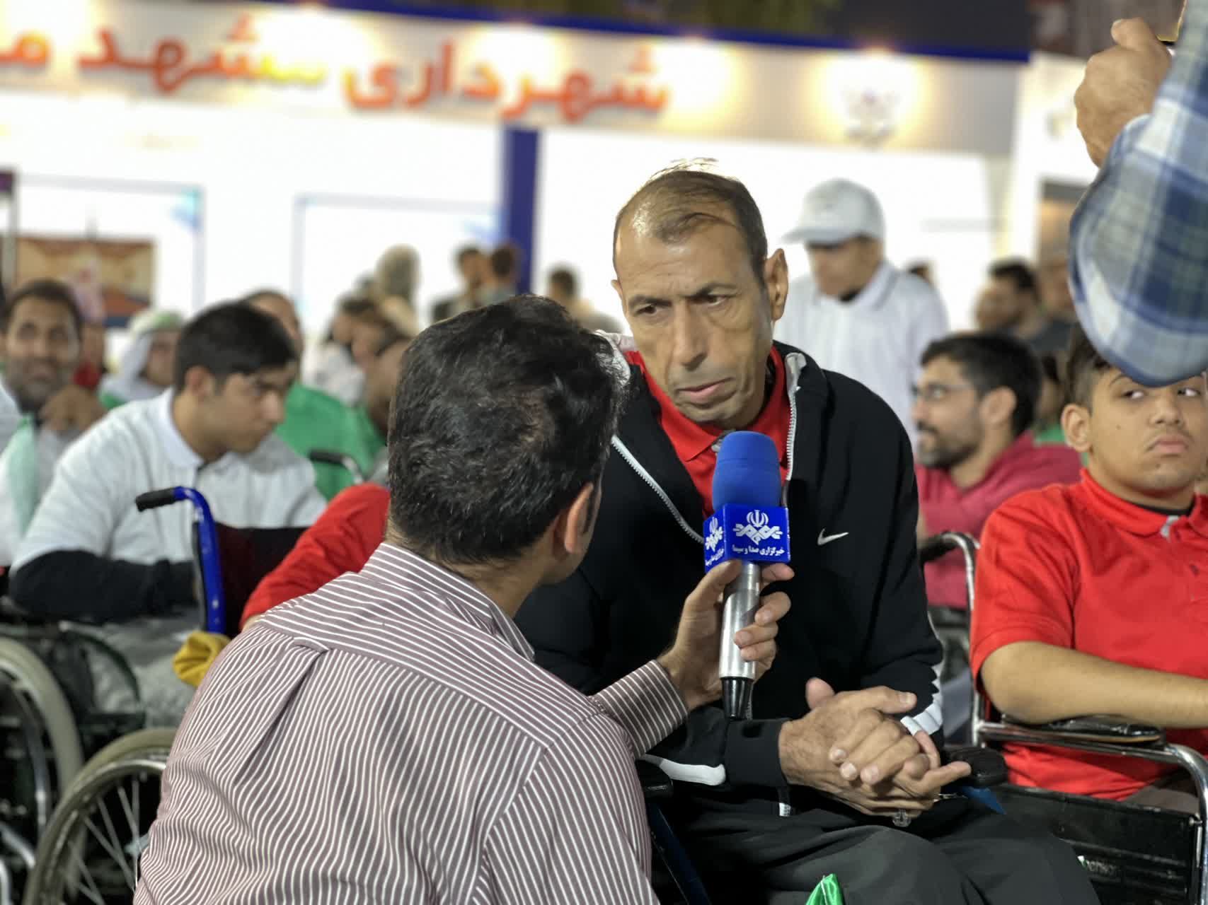 همایش بزرگ ویلچر رانی در جشنواره خانواده ورزش مشهد