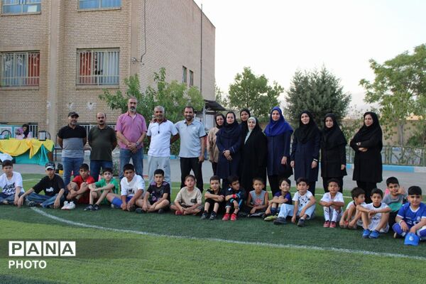 برگزاری جشنواره «میدان پویا» در دبستان مهدی موعود روستای باغکمش پردیس