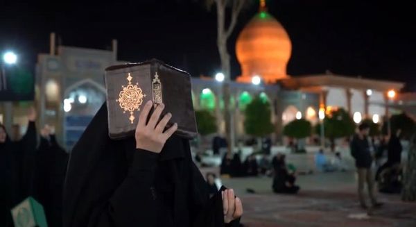 مراسم احیای شب بیست و سوم ماه رمضان در حرم مطهر حضرت احمد بن موسی(ع)