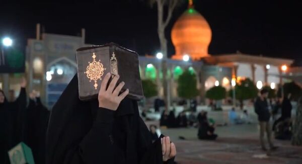 مراسم احیای شب بیست و سوم ماه رمضان در حرم مطهر حضرت احمد بن موسی(ع)