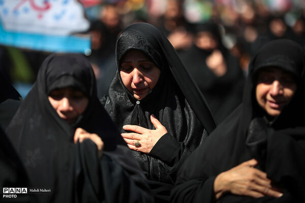 مراسم اربعین رهبر شهید انقلاب در تهران