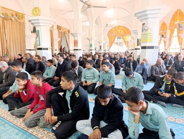 نماز عبادی سیاسی جمعه در شهرستان خلیل آباد 