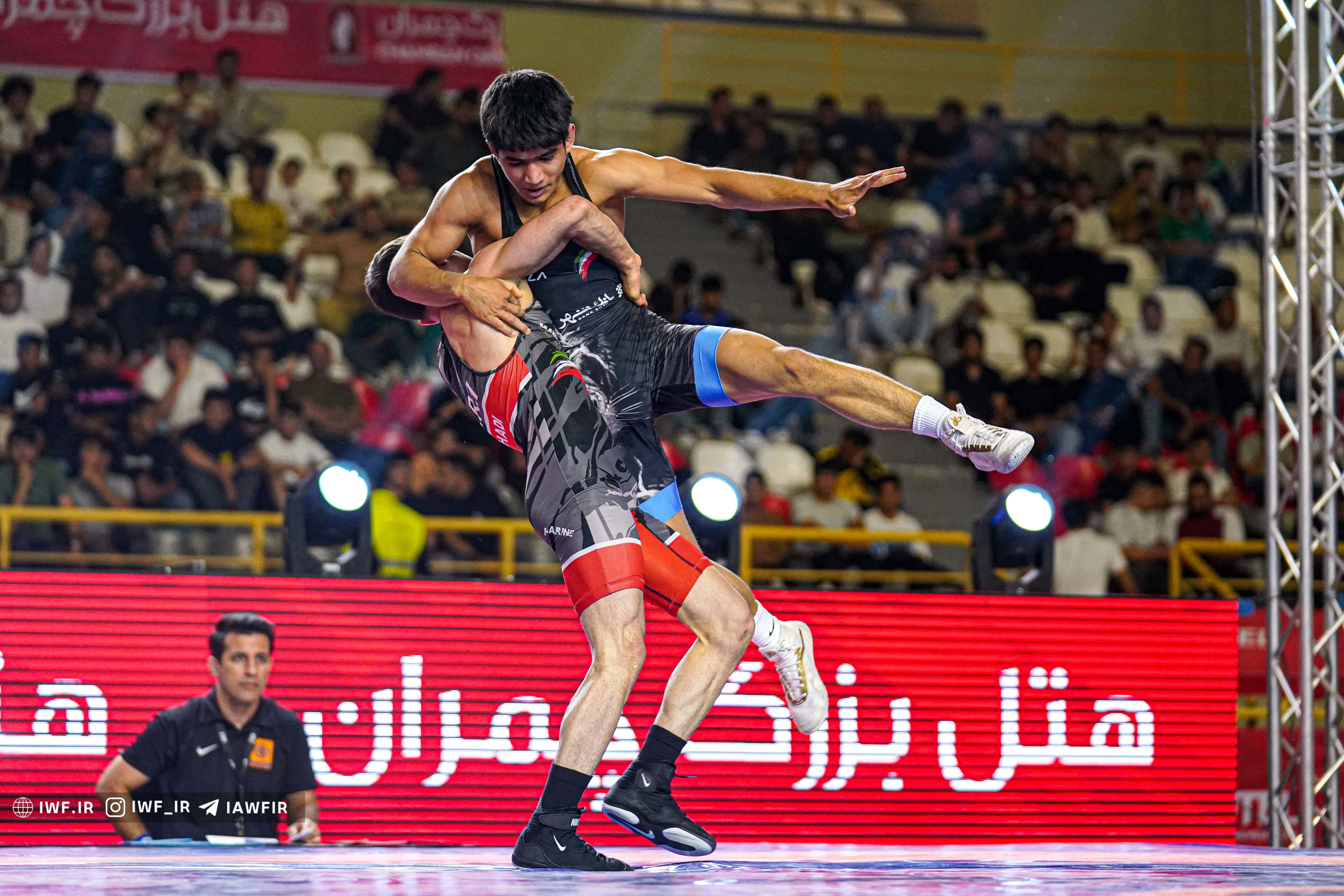 رقابت‌های بین المللی کشتی فرنگی جام تختی؛ نتایج رقابت های فینال مشخص شد