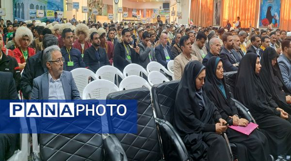 آیین افتتاحیه بیست‌ و سومین اردوی کشوری دانش‌آموزان عشایر