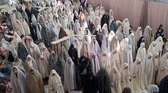 معراج دانش‌آموزان زارچی در اعتکافی که با «یا علی» گره خورد