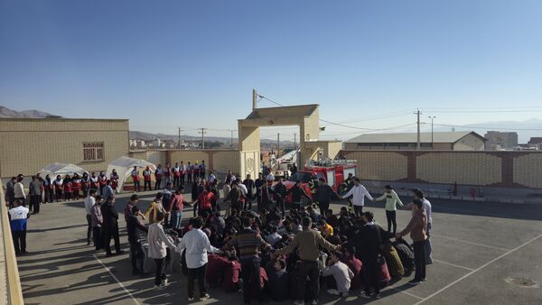 بیست‌وهفتمین مانور زلزله و ایمنی در مدارس شهرستان محلات 