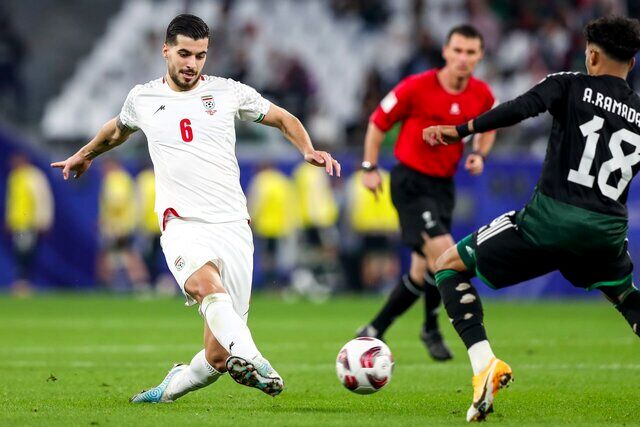 ایران ۲ - ترکمنستان صفر؛ پایان نیمه اول