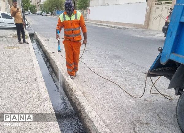 آماده سازی مدرسه شهید ابراهیم تنیده بندرعباس 