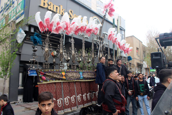 دسته عزاداری دانش‌آموزان دبیرستان هدایتی قم