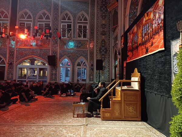 برگزاری مراسم عزاداری ابا عبدالله الحسین (ع) در تکیه ابوالفضلی 