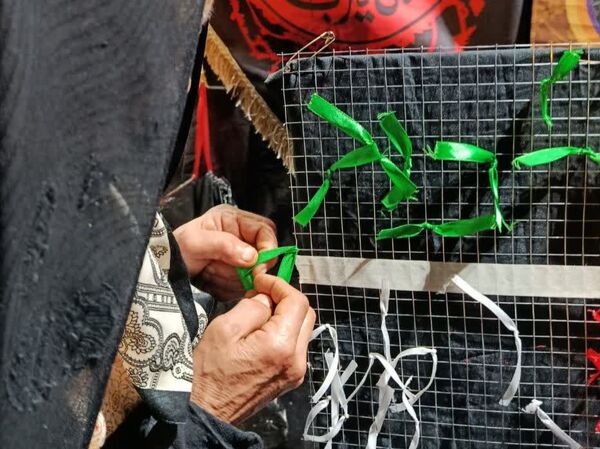 برپایی موکب دختران بصیرا در بجنورد 