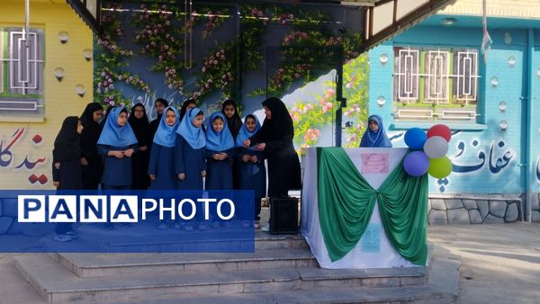 مراسم ولادت حضرت زینب (س) در آموزشگاه فرهنگ خلیل آباد