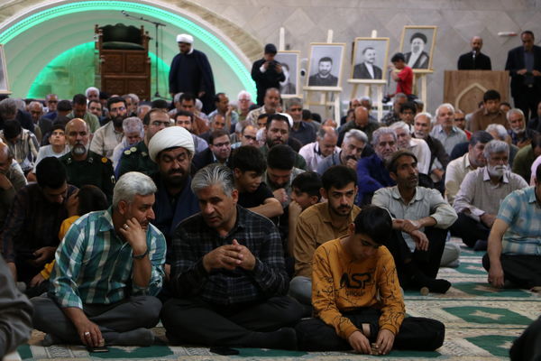 مراسم بزرگداشت شهدای خدمت در مسجد جامع شهرستان آباده 