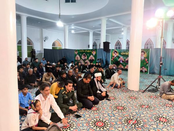 مراسم بزرگداشت رحلت امام خمینی (ره) در سندرک