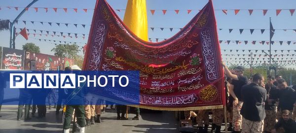 کاروان عشق و وفا از میدان بزرگمهر تا گلستان شهدا