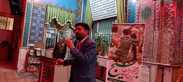 مراسم سینه زنی شهادت حضرت فاطمه زهرا (س)