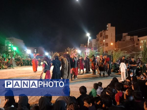 مراسم شام غریبان درناحیه 6 مشهد