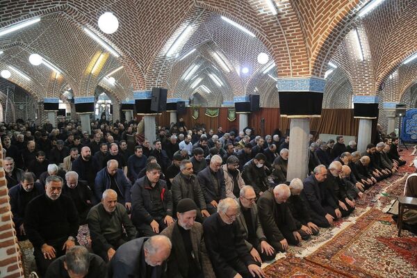 مراسم عزاداری فاطمیه در تبریز