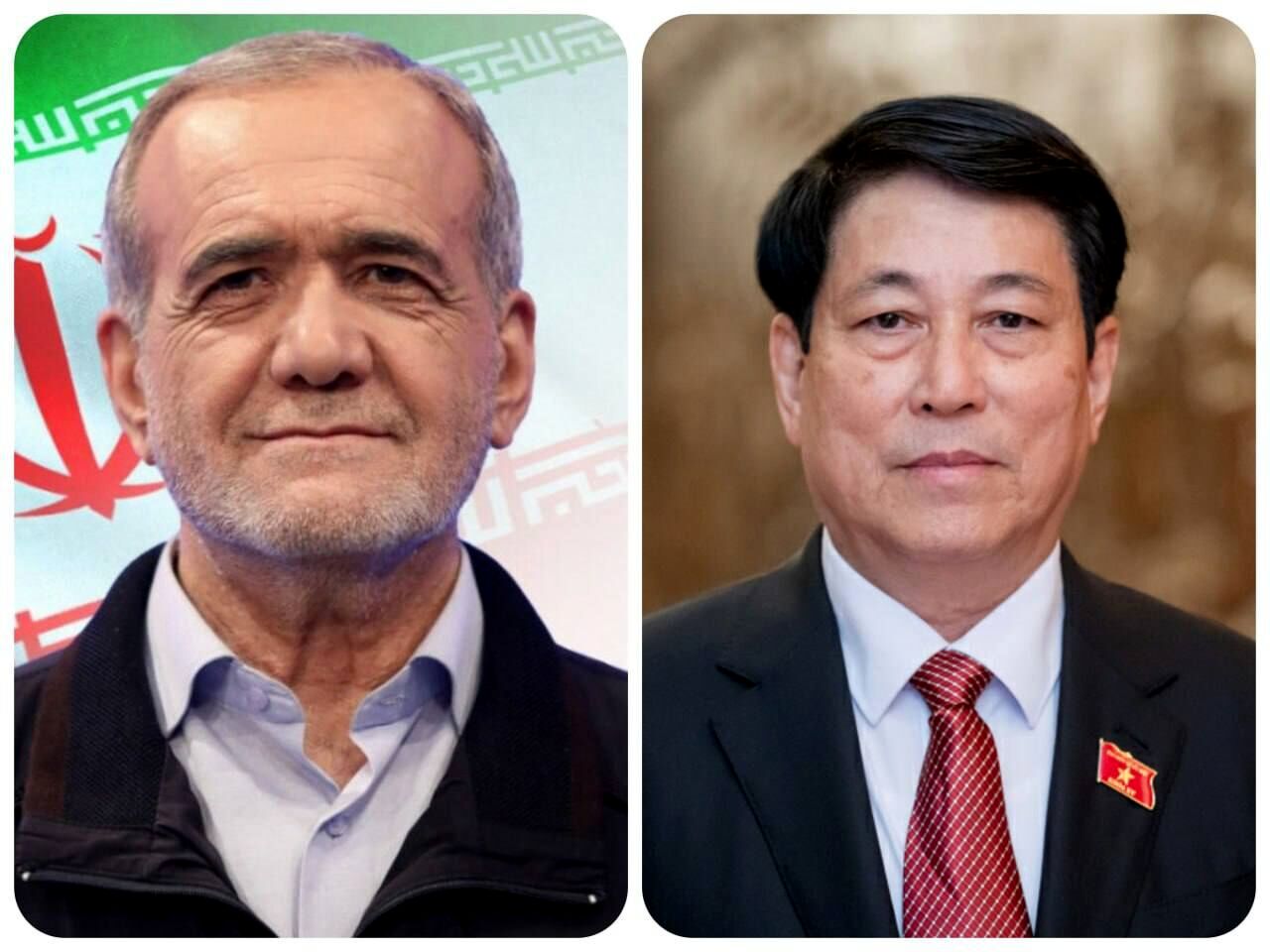 رئیس‌جمهوری ویتنام عید نوروز را به پزشکیان تبریک گفت