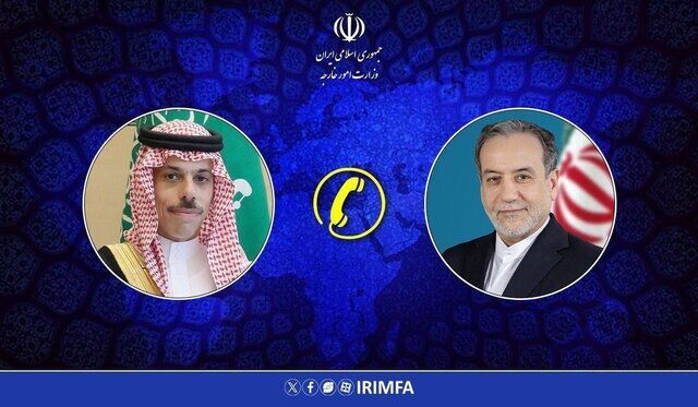 گفت‌وگوی تلفنی عراقچی با همتای سعودی