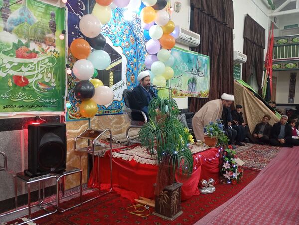 جشن میلاد امام مهدی(عج) در شهر تیتکانلو