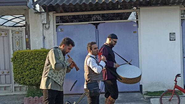 آیین نوروز خوانی در محمودآباد 