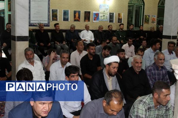 ادای احترام به حماسه‌سازان مقاومت؛ مراسم چهلم شهدای جنگ ۱۲ روزه در ملکان