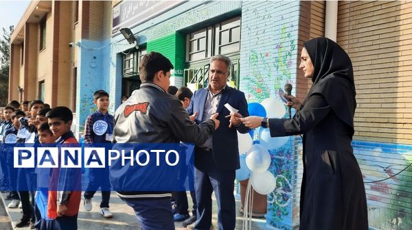 افتتاحیه سفیران سلامت در دبستان سرافراز ناحیه۷ مشهد 
