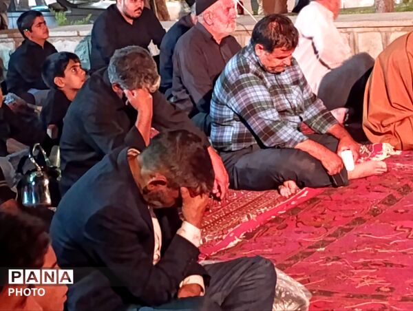 مراسم عزاداری شب سوم ماه محرم در نیشابور 