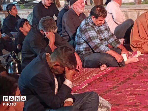 مراسم عزاداری شب سوم ماه محرم در نیشابور 