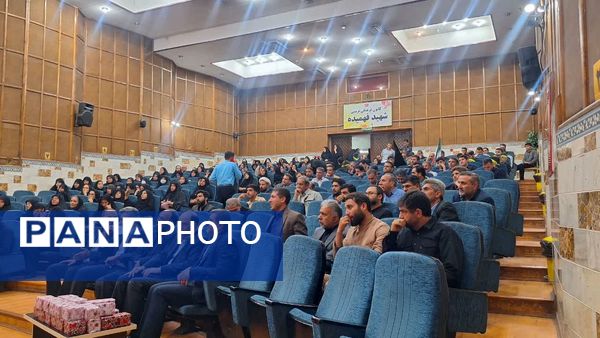 مراسم بزرگداشت اربعین شهدای دفاع مقدس ۱۲روزه در استان البرز