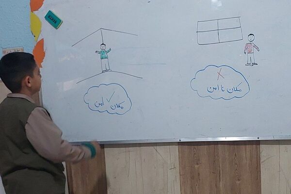 مانور زلزله در مدارس شهرستان ملارد