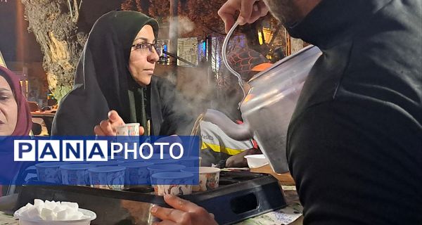 موکب پذیرایی شهید مصطفی صدر زاده به‌مناسبت میلاد امام علی (ع) در نیشابور 