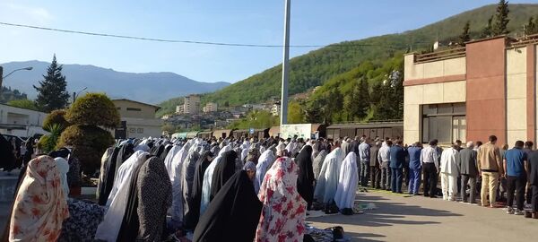 نماز عید فطر در سوادکوه 