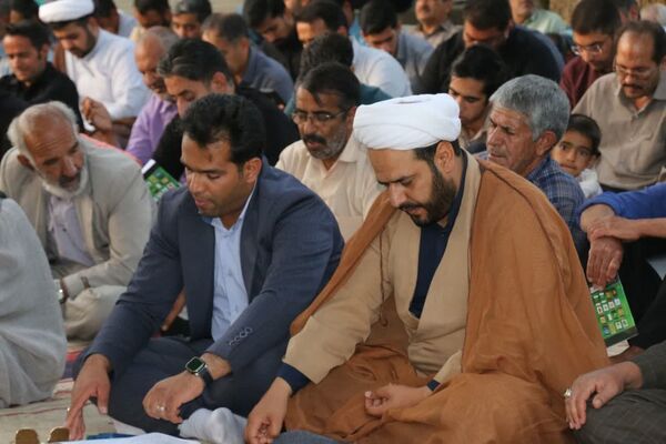 مراسم روز عرفه در گلباف 