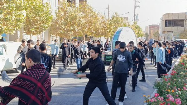 برپایی هیئت عزاداری دانش‌آموزی «قاسم ابن الحسن(ع)» در دبیرستان رئیس‌زاده خلیل‌آباد