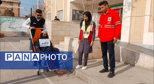 مانور زلزله در شهرستان تربت جام