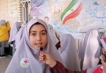 شور و شوق انتخابات شورای دانش آموزی در مدرسه شهید هندویان قم