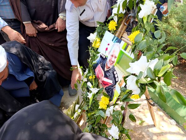 تشییع پیکر زنده یاد جناب سرهنگ حسین بیات مختاری