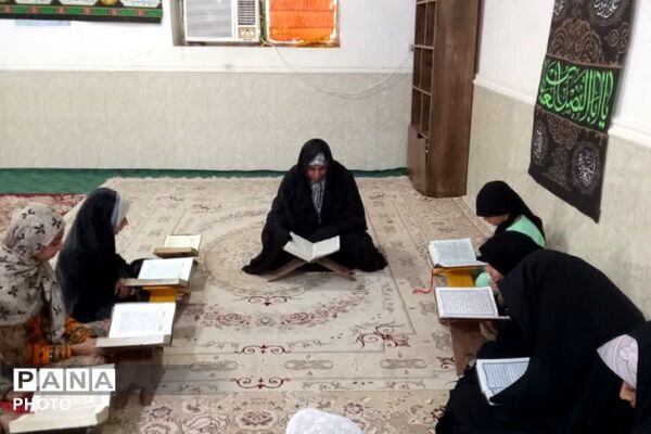مسجد امام حسین (ع) شهرک گلشهر رودبارجنوب میزبان نوجوانان مشتاق کلام وحی 