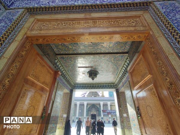 قاب های دیدنی از حرم سید محمد(ع) عموی حضرت صاحب‌الزمان(عج) در شهر بلد عراق