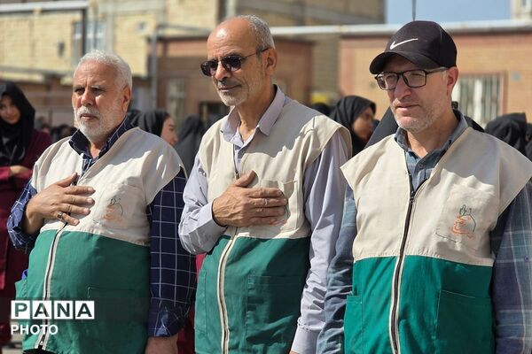 افتتاحیه طرح مصباح‌الهدی در هنرستان کبری زرگران ملارد 