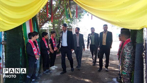 آیین بازگشایی مدارس و افتتاح طرح‌های ورزشی در جلگه رخ  
