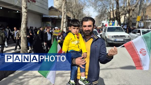 حضور پرشور مردم سپیدان در راهپیمایی ۲۲ بهمن