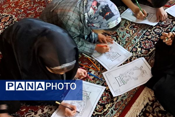 برپایی غرفه کودک در حاشیه نماز جمعه شهرستان کاشمر 