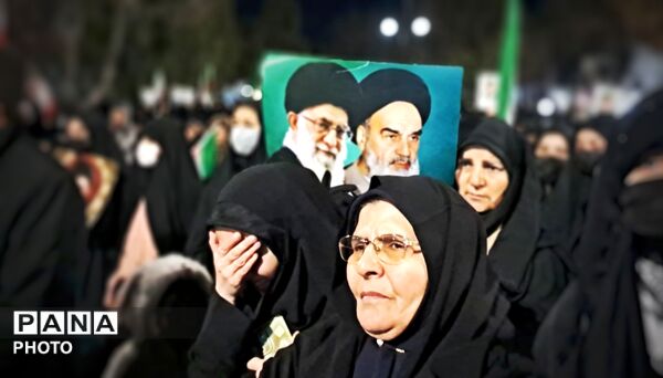 فریاد مقاومت و انتقام با حماسه حضور اهالی رزن