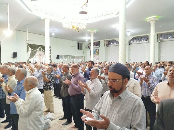نماز باشکوه عید سعید قربان در شهرستان کاشمر 