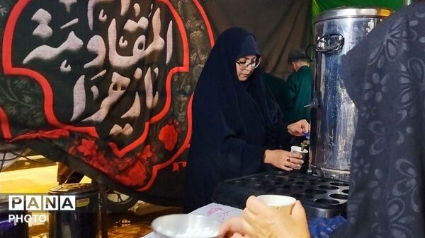 جلوه هایی از خدمت در میدان شهید بجنورد 